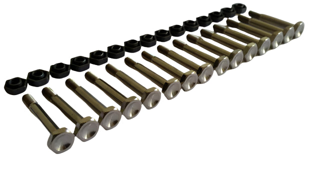 Midget Nerf Bar Kit With Jam Nuts