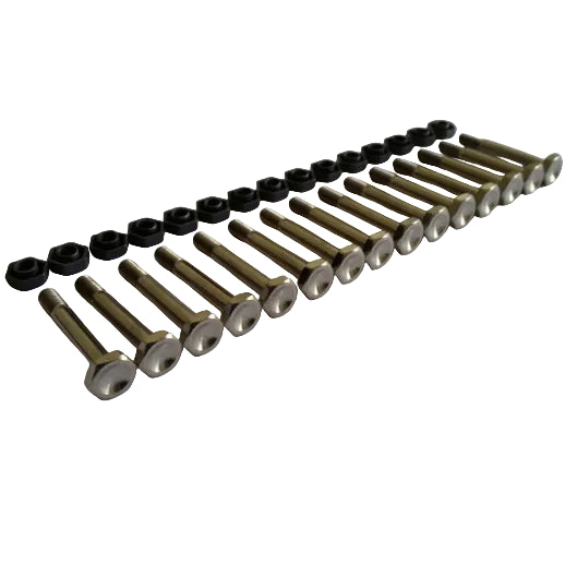 Midget Nerf Bar Kit With Jam Nuts