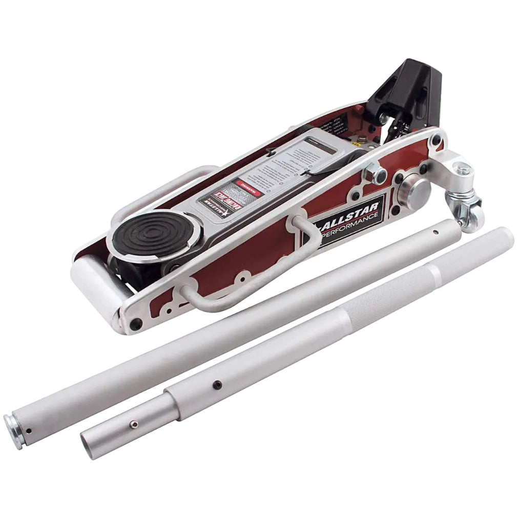 Aluminum Racing Jack 3 Pump Red All10422