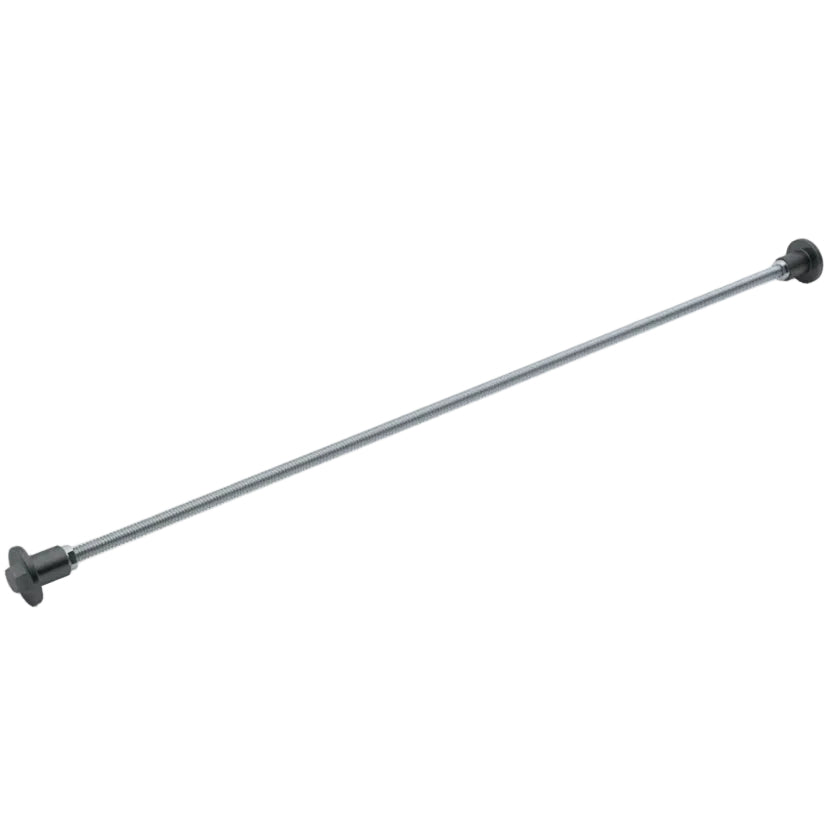 Torsion Arm Stop, Aluminum / Steel, Black Anodized / Natural, Kit