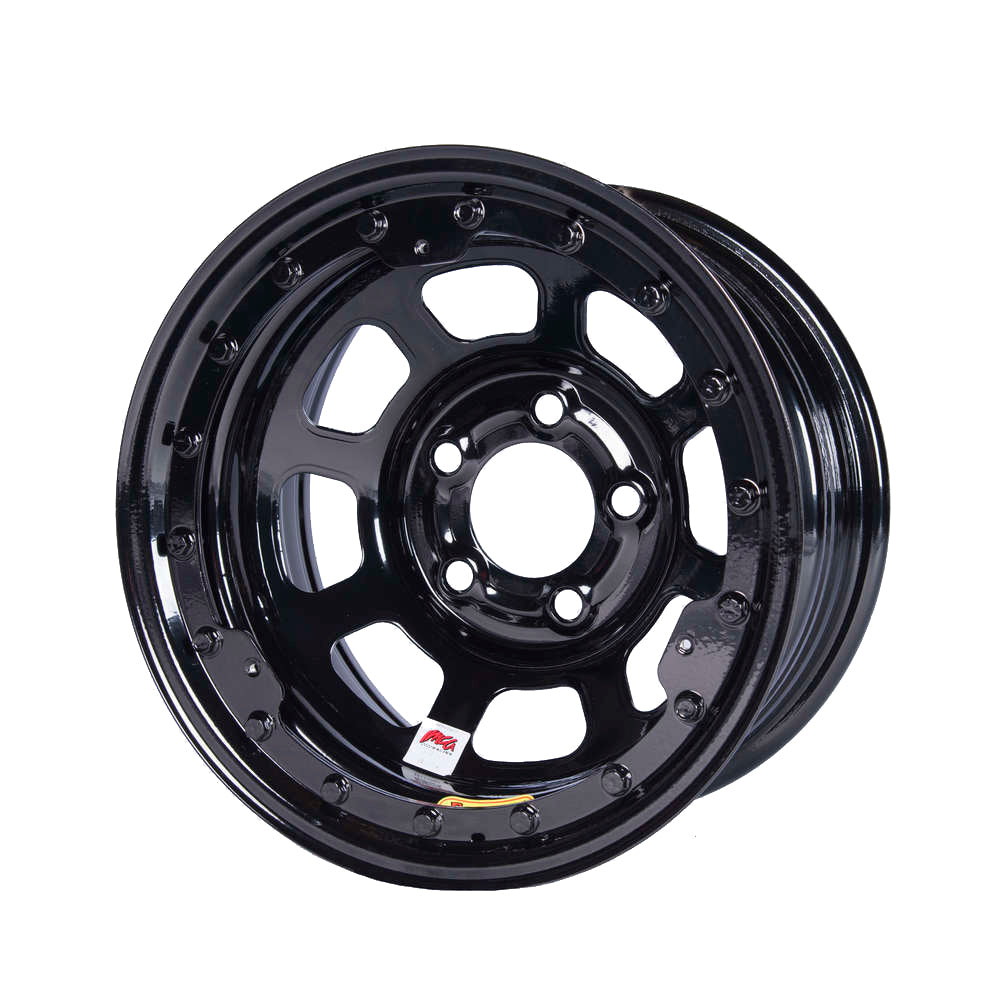 Bassett Beadlock D-hole 15x8 2 inch Back Space 5 x 5 Bolt Pattern