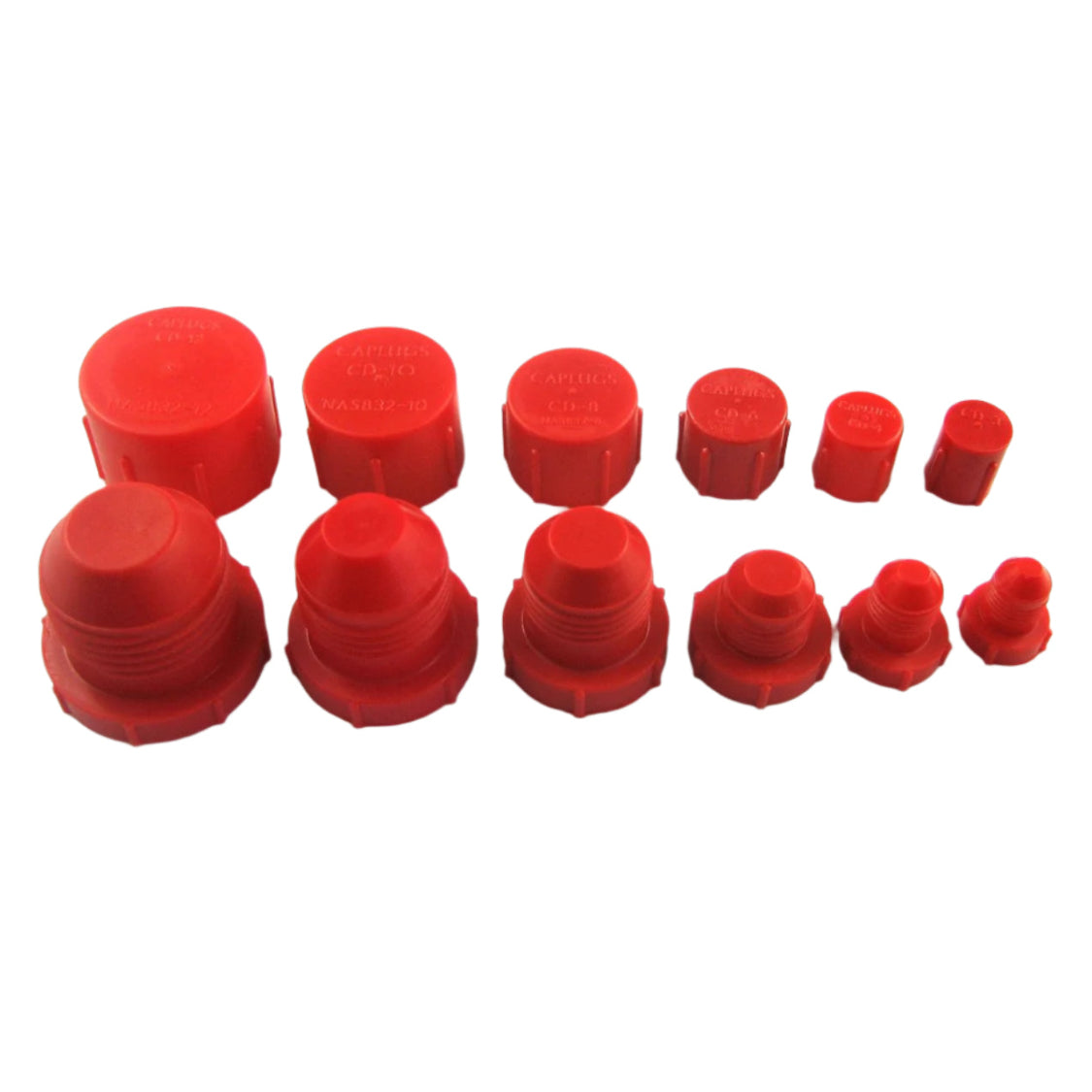 Plastic Cap And Plug Kit 72pk