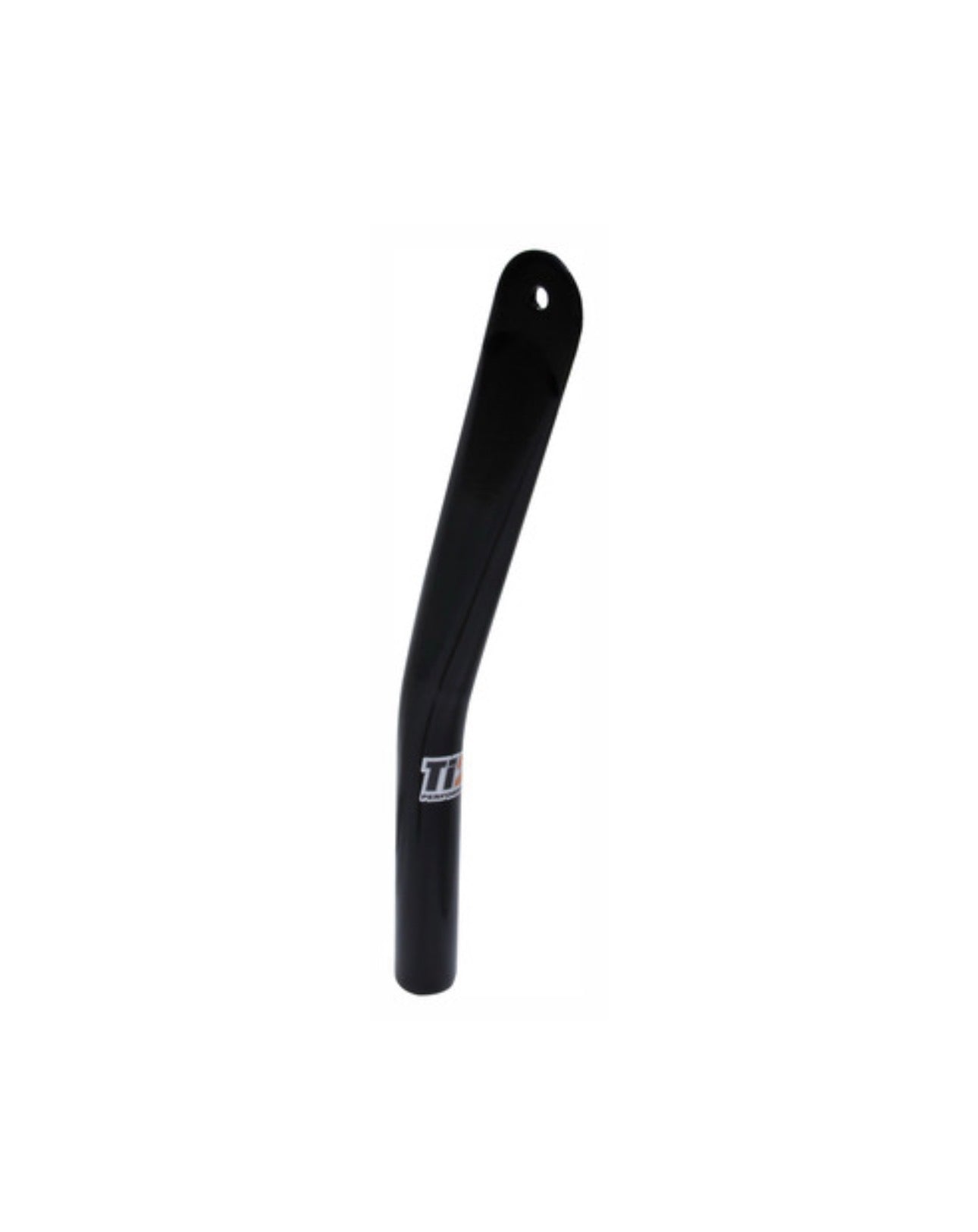 Bent Front Wing Post Steel Black