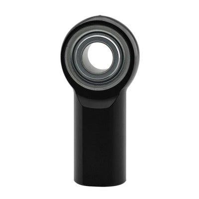 3/8x3/8 Rh Aluminum Female Rod End Black