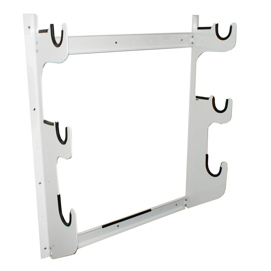 Axle Rack Wall Mount, 2 Front, 1 Rear