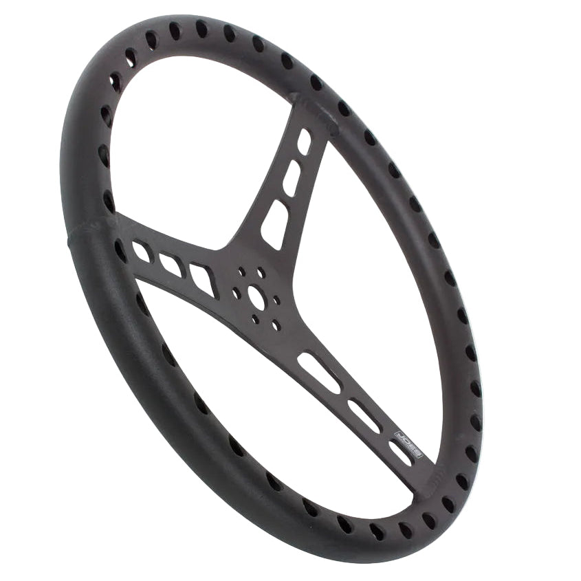 Joes Lightweight Black 15 Dished Steering Wheel