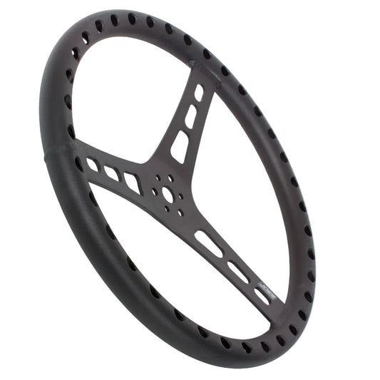 Joes Lightweight Black 15 Dished Steering Wheel