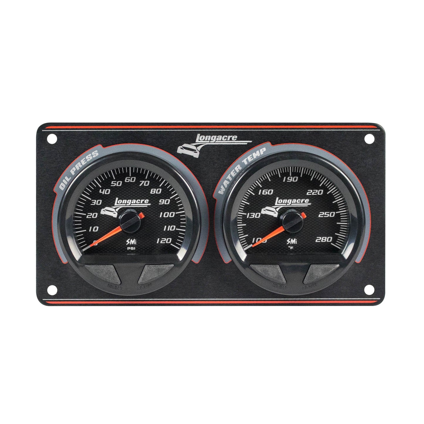 Longacre SMi Waterproof 2 Gauge Panel - OP/WT