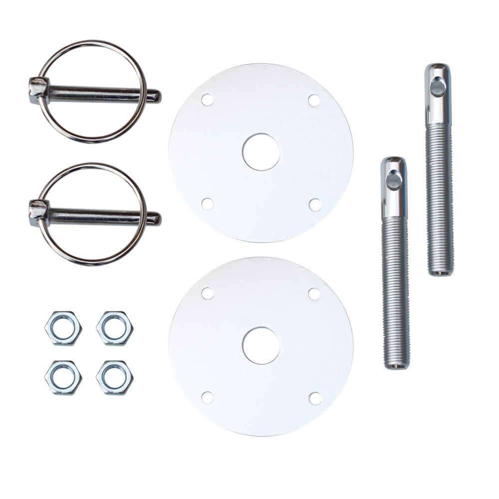 Aluminium Hood Pin Kit 1/2 X 4 - PRP