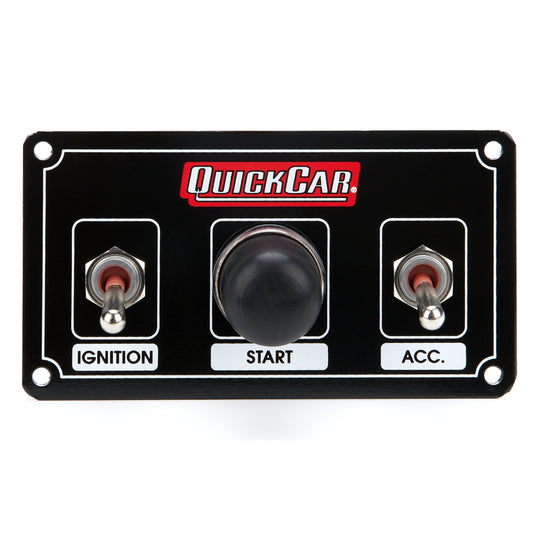 Quickcar Weatherproof Ignition Panel - 1 Acc Switch