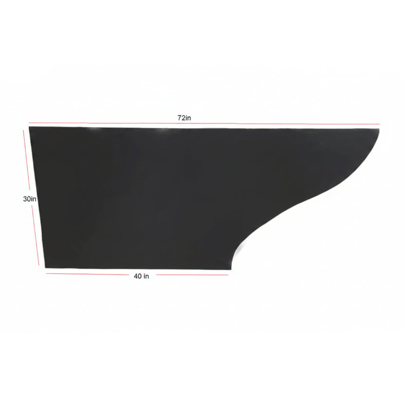 Rh Qtr Modified Flat Black
