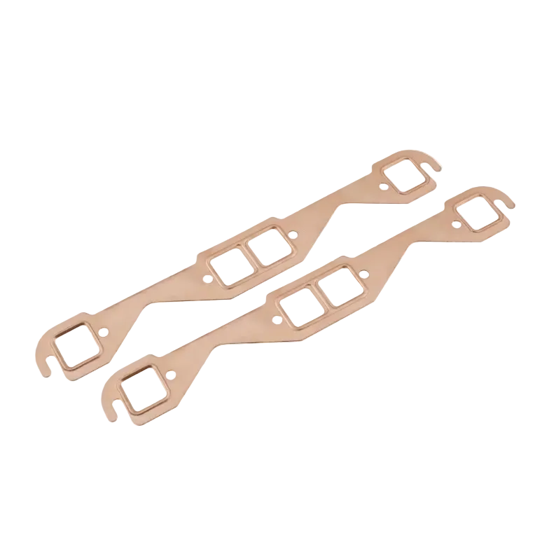 Small Block Copper Exhaust Gasket Square Port