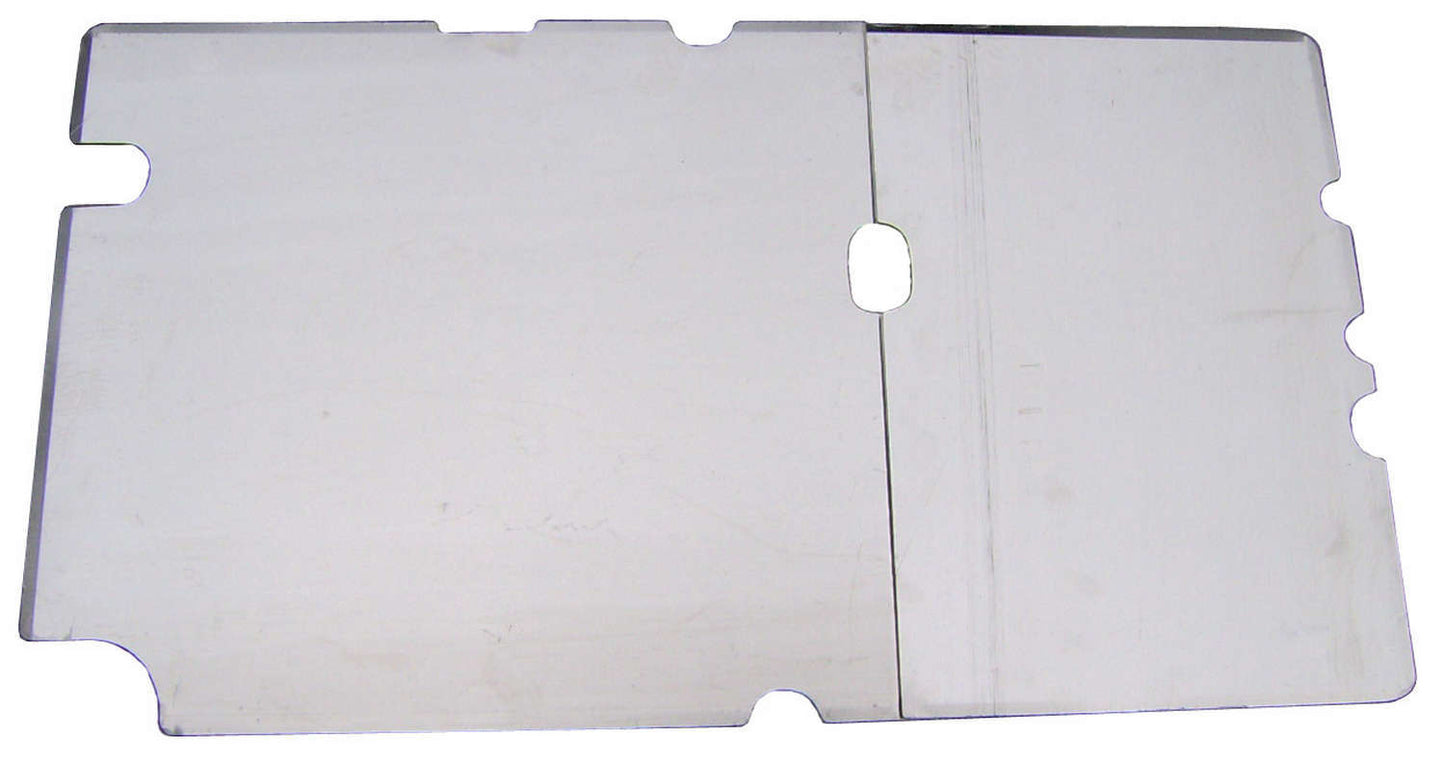 Kick Panel, Passenger Side, Aluminum, Natural, Triple X Sprint Car, Kit