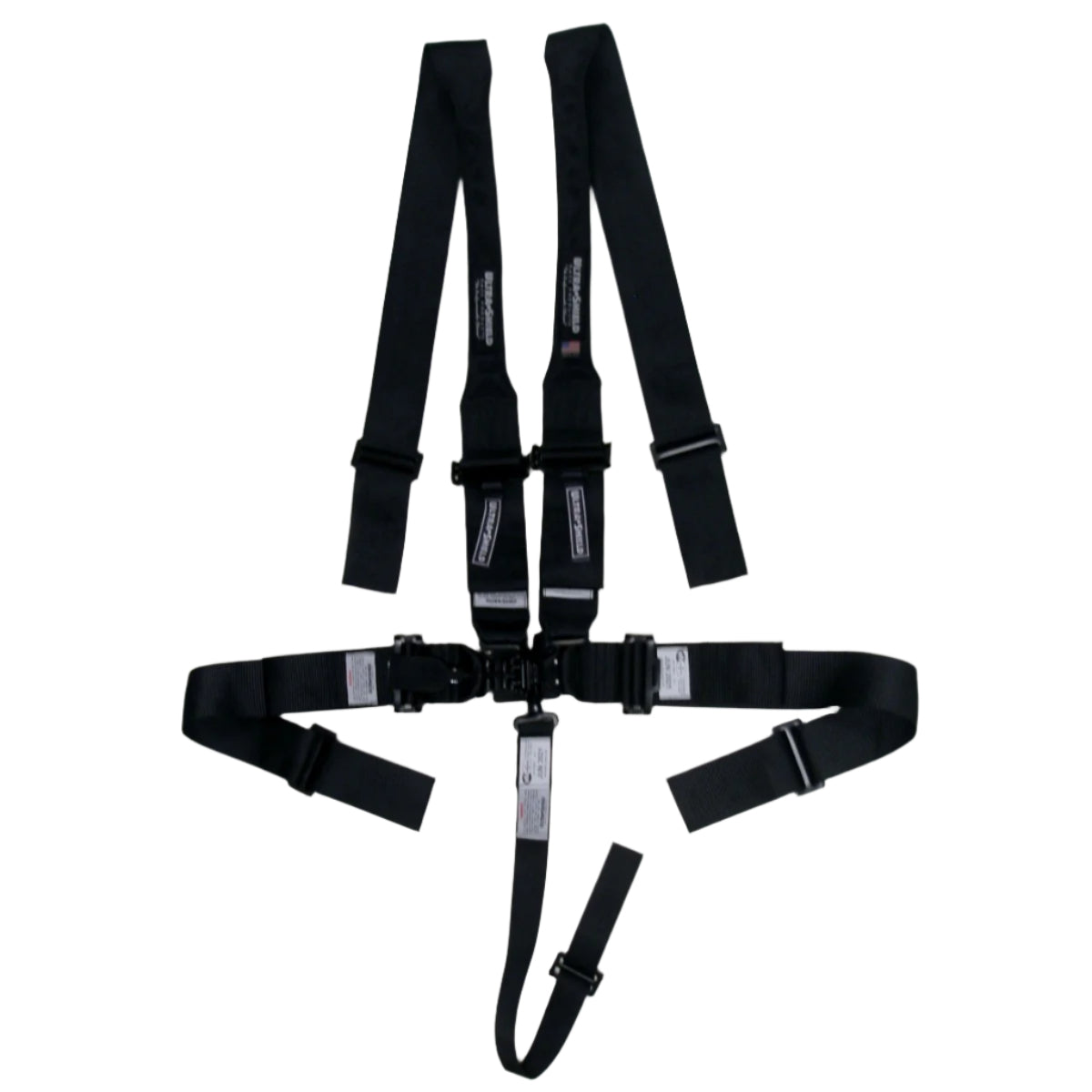 Ultra Shield Sprint/midget Harness With 2in Latch And Hans Shoulders