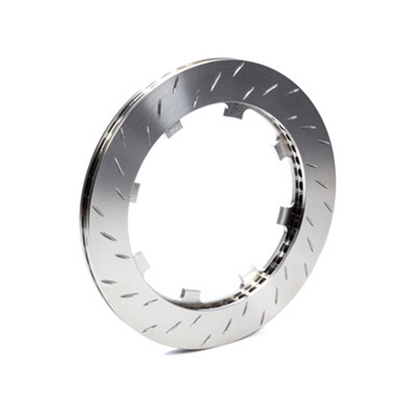 Brake Rotor, V3, Passenger Side, Slotted, 11.750 in OD, 0.810 in Thick, Snap Ring Attachment,