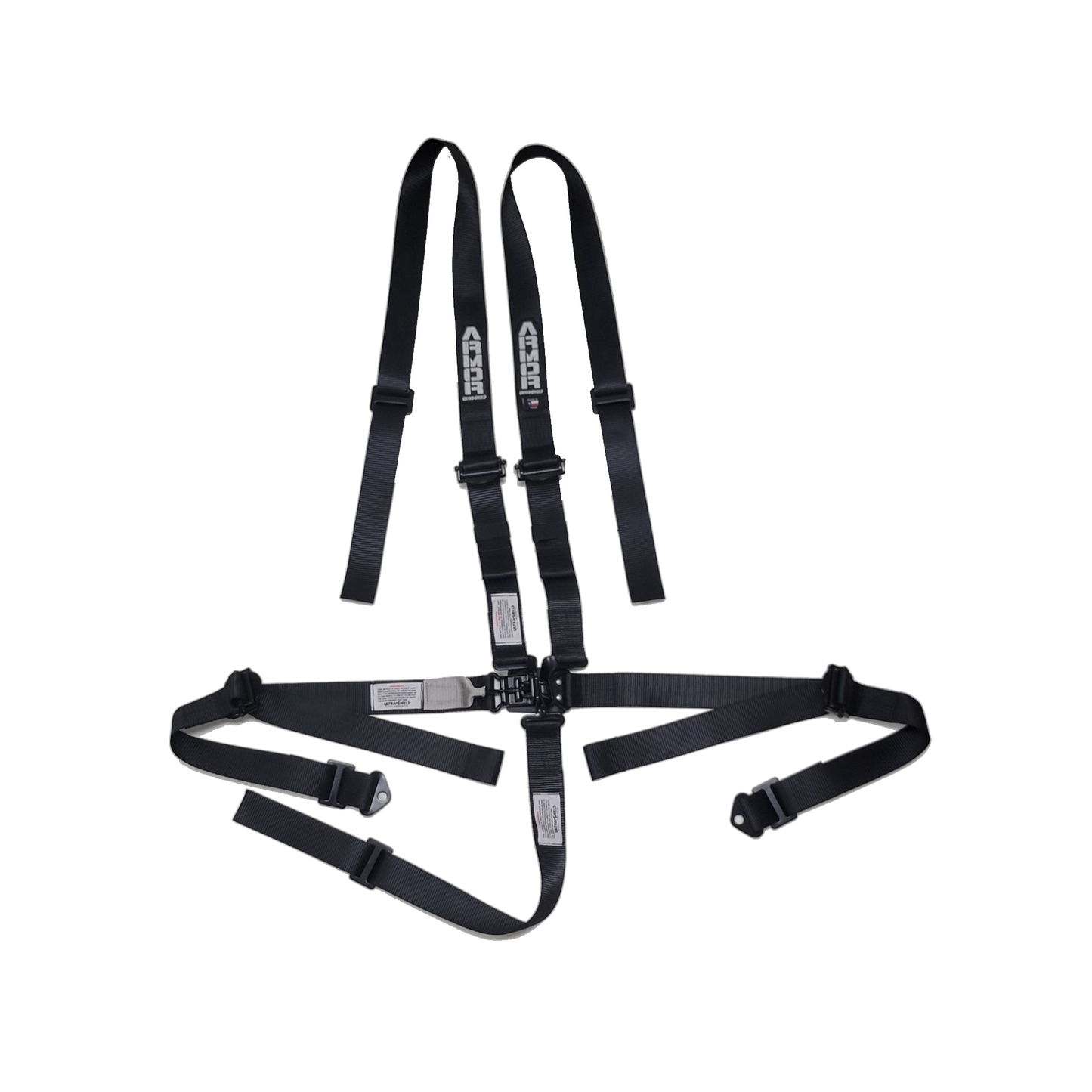 Ultra Shield Armor 5pt 2in Harness - Pull Up Lap Belts