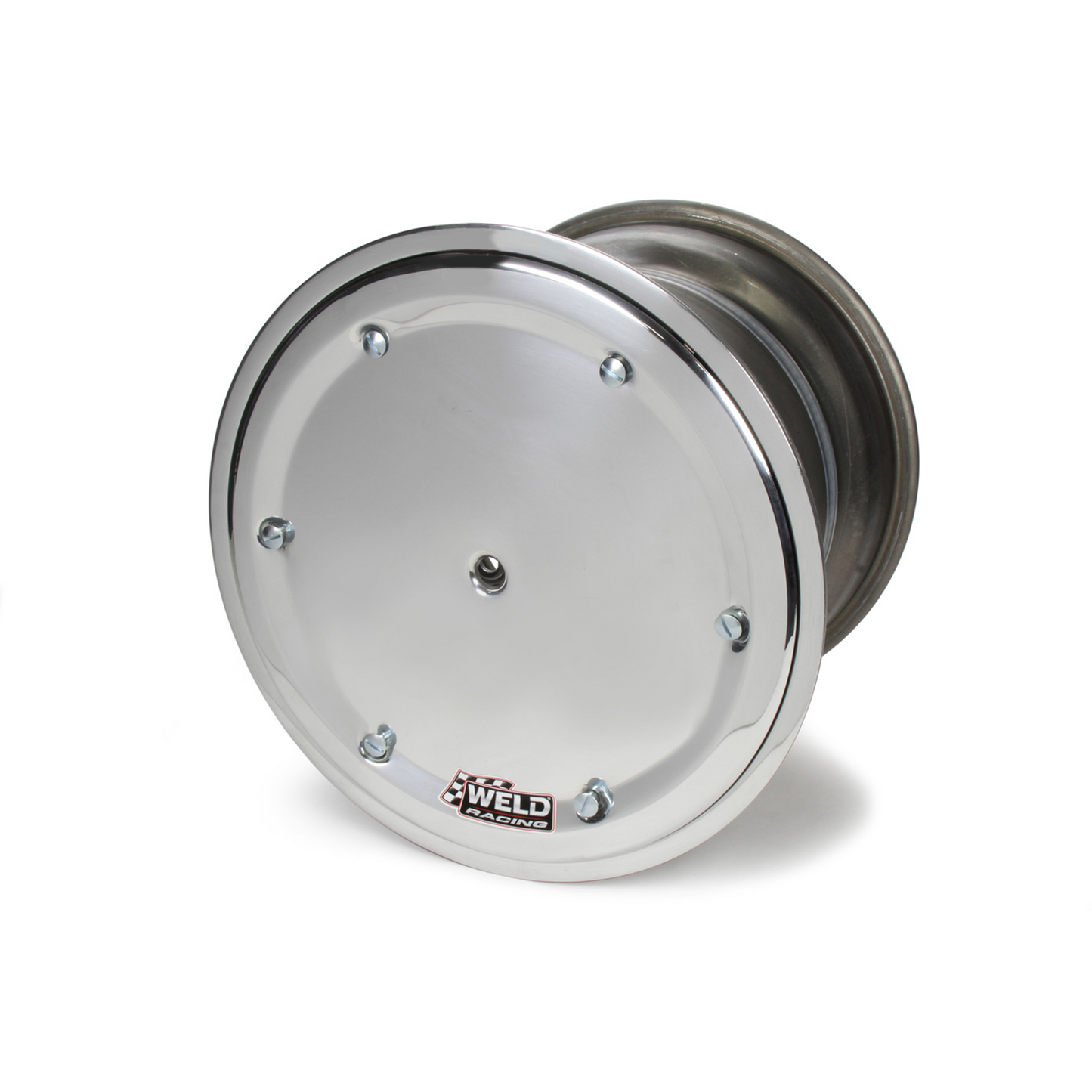Wheel, Wide 5 XL, 15 x 12 in, 5.000 in Backspace, Wide 5 Bolt Pattern, Beadlock, Cover Included, Aluminum, Polished