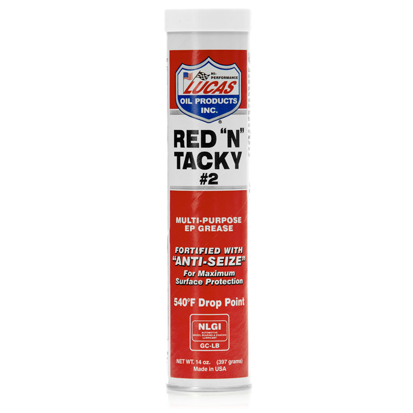 Lucas Red N Tacky Grease 14oz