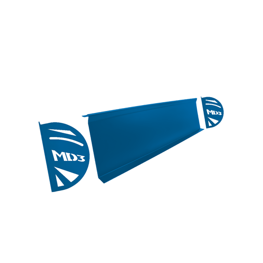 Md3 Plastic 8 Right Side Spoiler Kit