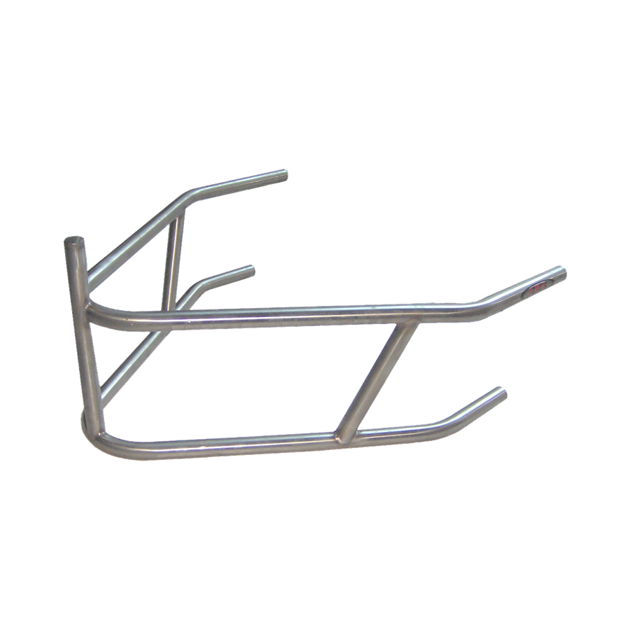 Rear Bumper With Diagonal Gusset