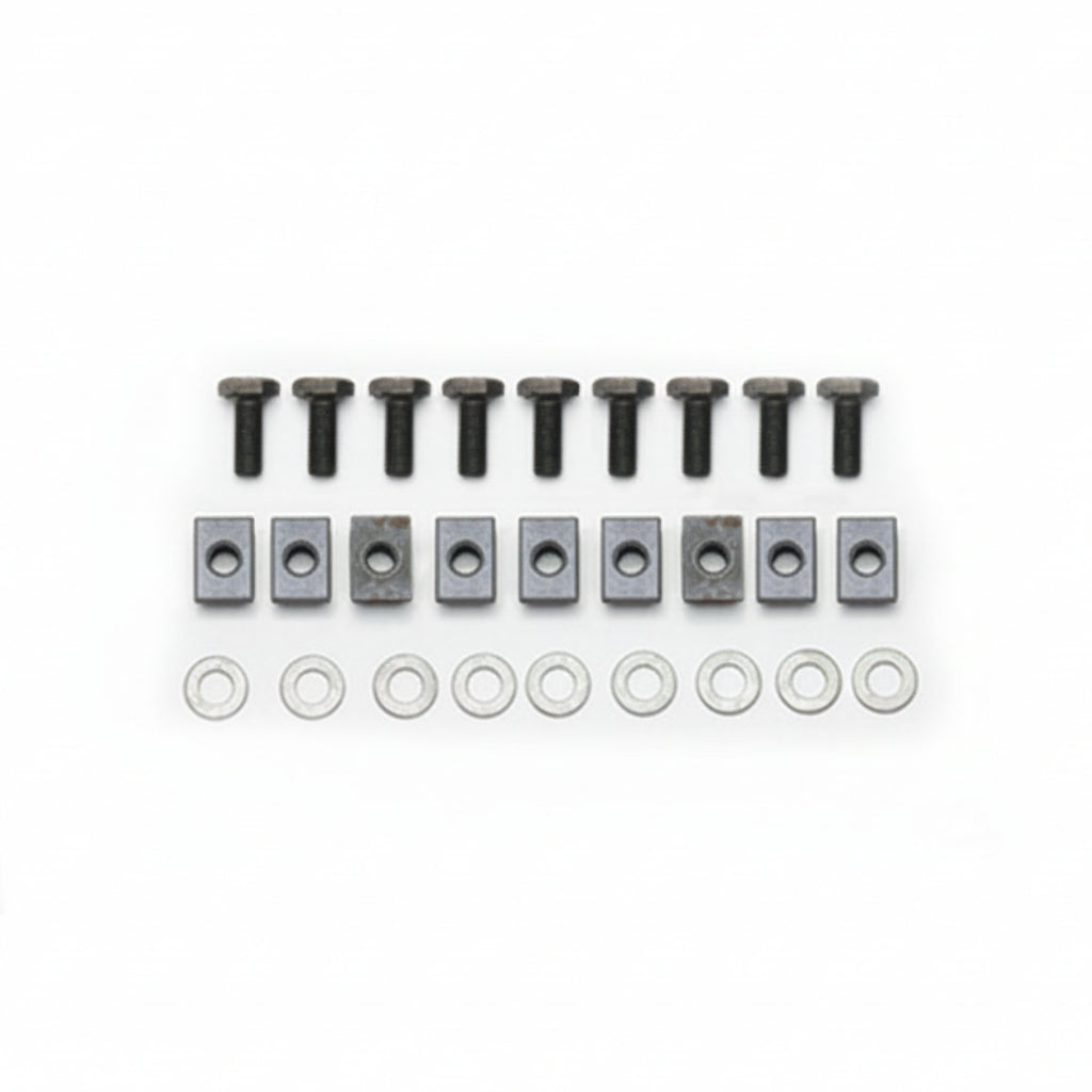 WILWOOD ROTOR BOLT KIT DYNAMIC MNT 1/4IN-28 W/T-NUTS