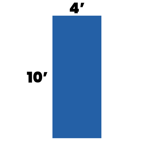 Coloured 10 X 4 Aluminum Sheet