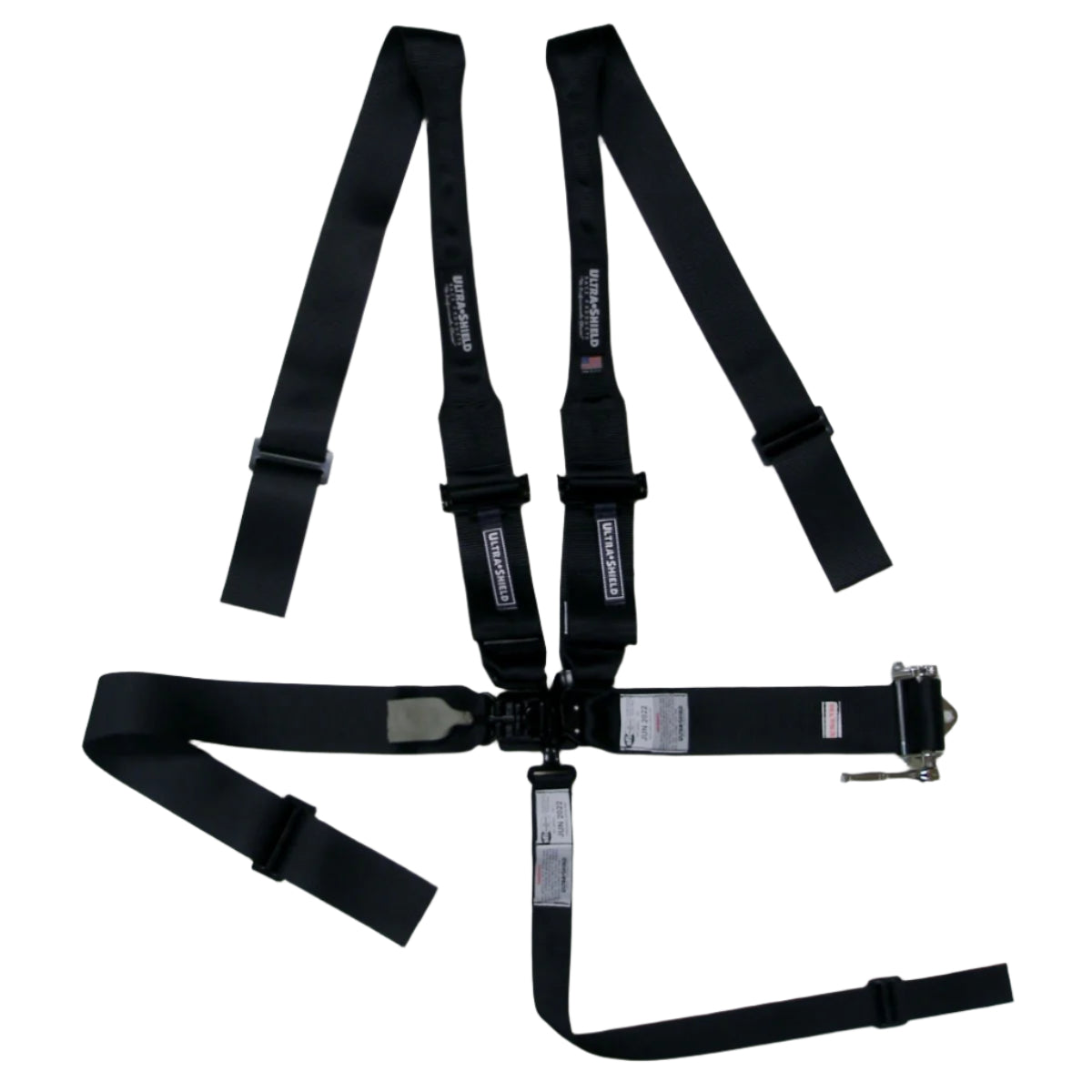Ratcheting Lap Harness System With Hans Shoulders