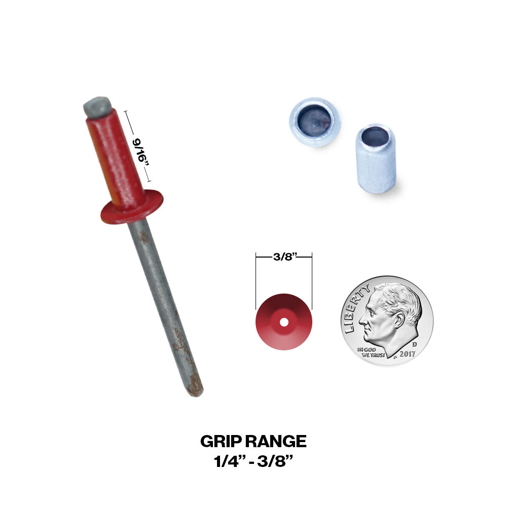 Small Head Rivets 3/16 - Box Of 250