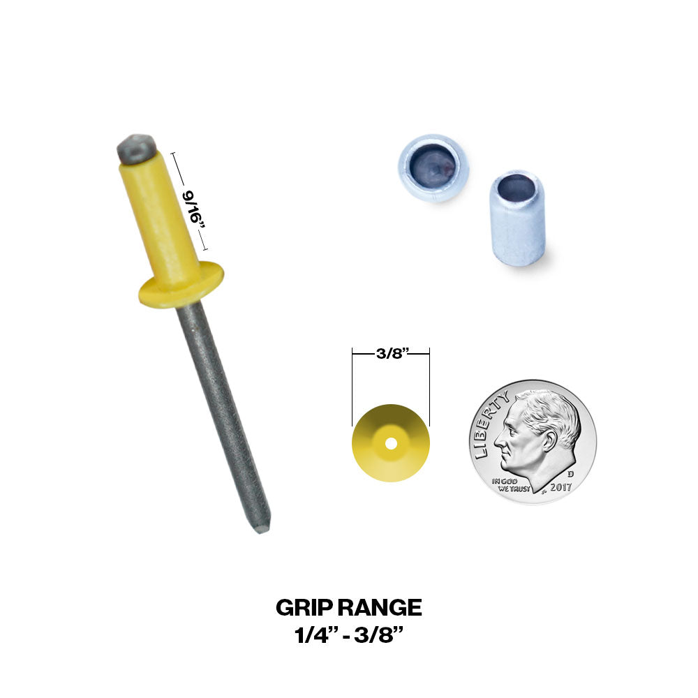 Small Head Rivets 3/16 - Box Of 250