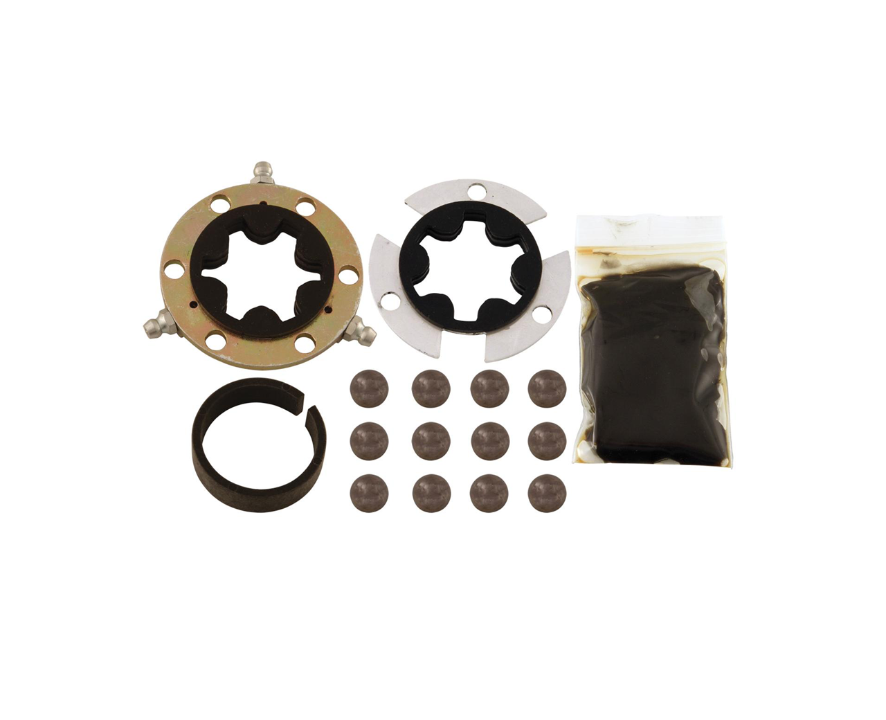 Bert Ball Spline Overhaul Kit - Double Seal W/ Zerks