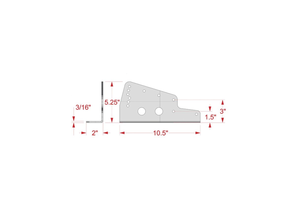 Kirkey Floor Seat Mount Kit