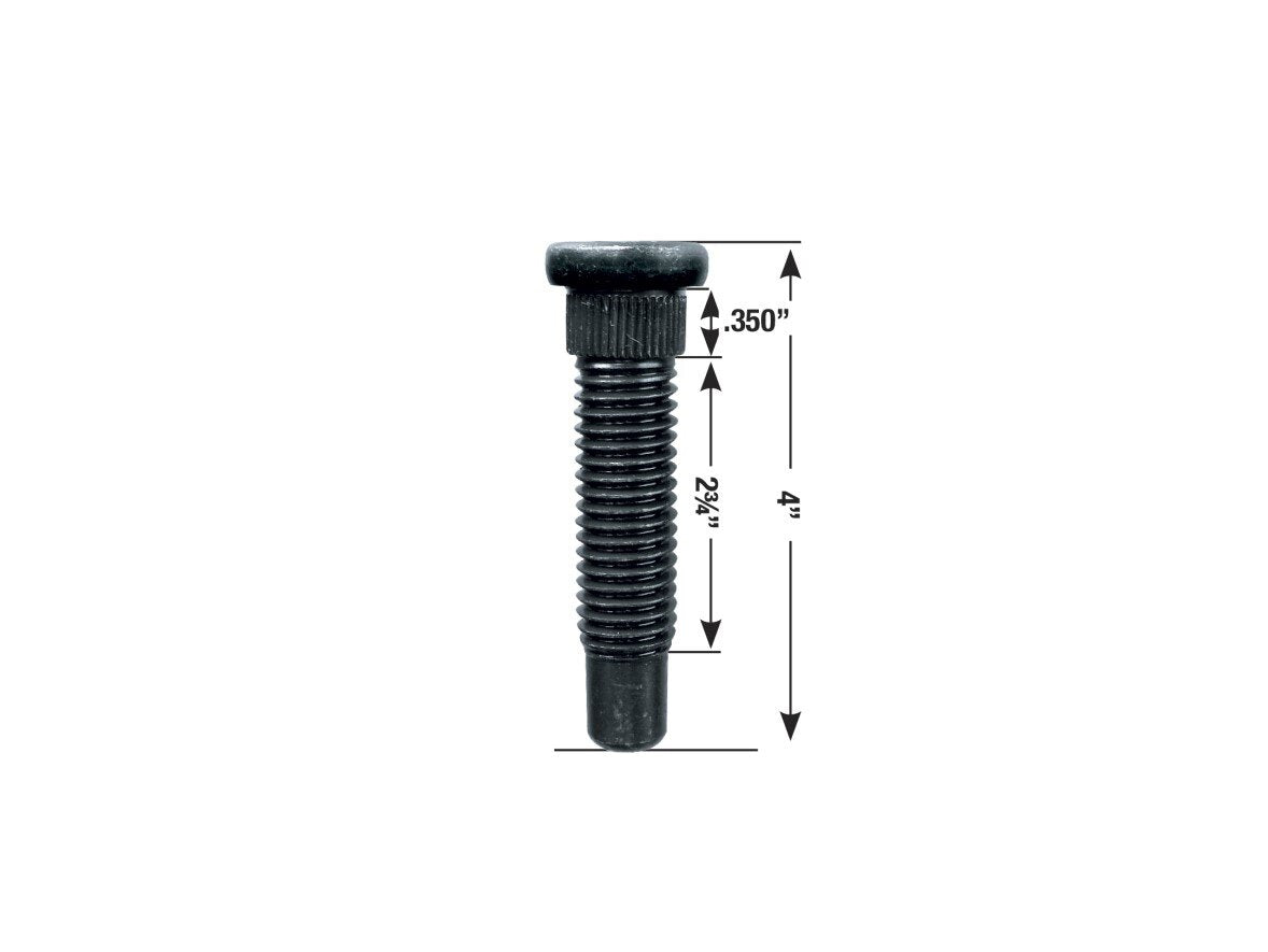 5/8 Coarse Long Wheel Studs 2 3/4 Thread X .350 Knurl