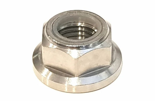 3/8 UNF Nyloc Titanium Nut with 1/2in Socket Hex