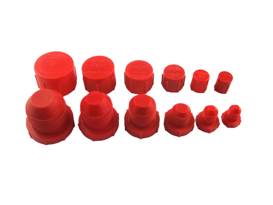 Plastic Cap And Plug Kit 72pk