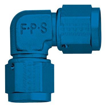 12AN Female Swivel to 12AN Female Swivel, 90 Deg.