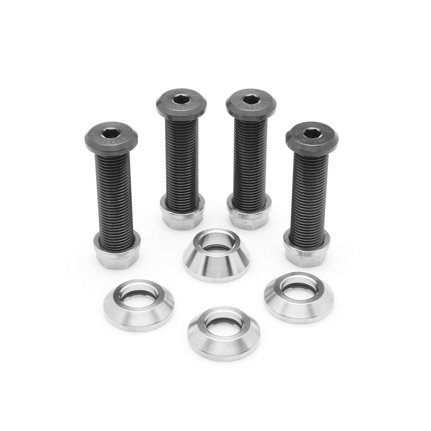 Stainless Steel Fully Threaded Button Head Tie Rod and Drag Link Kit