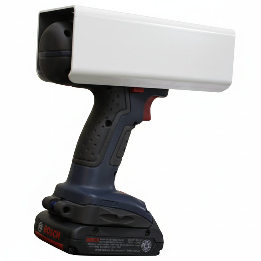 HRP Drill Holder - White Adjustable