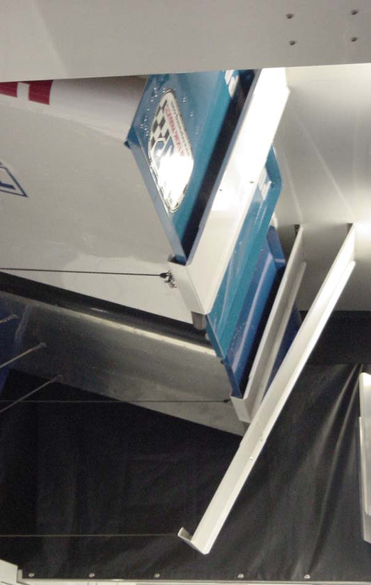 Top Wing Roof Mount Extended - White