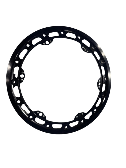 Vahlco Billet Beadlock Ring 6 Tab - Black
