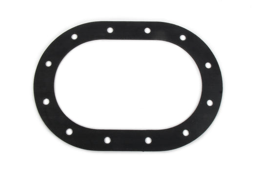 Saldana Fuel Cell Fill Plate Gasket, 12-Bolt, 3.485 x 5.5 in Oval, Rubber