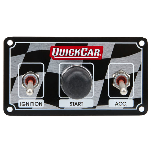 Quickcar Weatherproof Ignition Panel - 1 Acc Switch