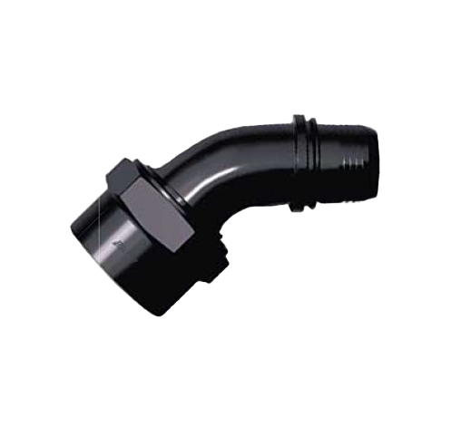 -16 45deg Alum - Black