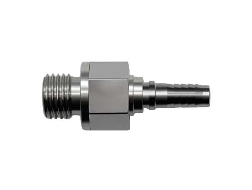 -3 Male Straight Stainless Steel