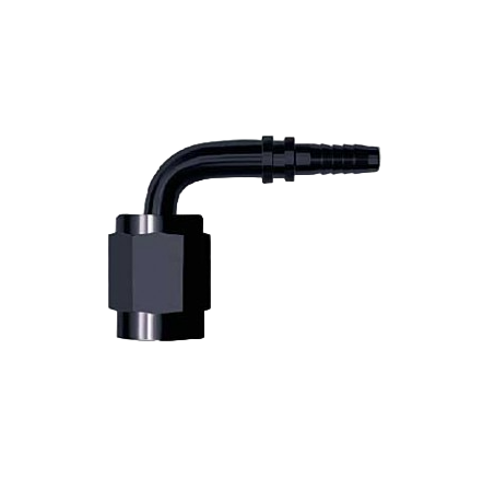 -3 90deg Alum - Black