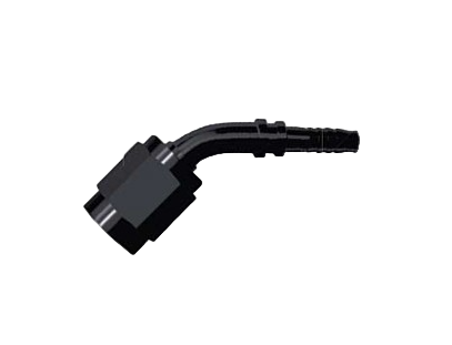 -3 45deg Alum - Black