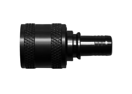 -6 Straight Male Quick Connect - Black