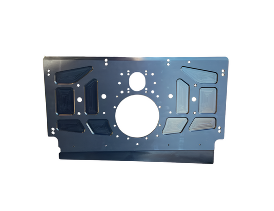 SCI Rear Motor Plate - Black