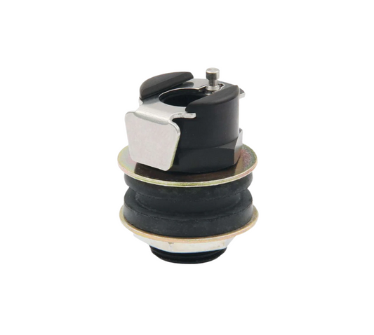 Tire Pressure Relief Valve, 5/8 in Wheel Hole, Aluminum, Natural, Schrader / Tire Pressure Relief Valves