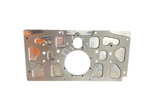 Rear Motor Plate, Aluminium, Lightened