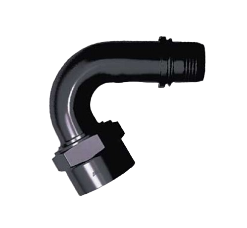 -6 120deg Alum - Black